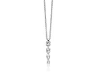 Collana Miluna Donna in Argento Topazio CLD5508